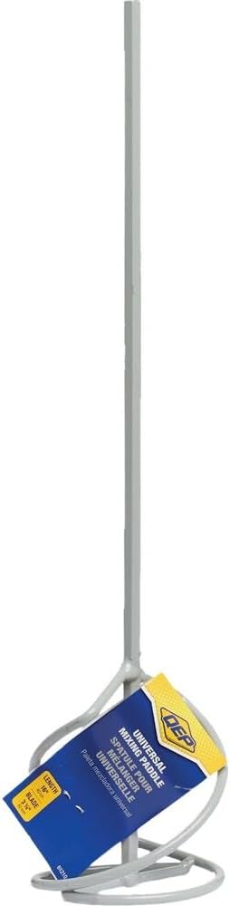 61210 16 in. Steel Universal Thinset and Grout Mixing Paddle for Cordless and Corded Drills