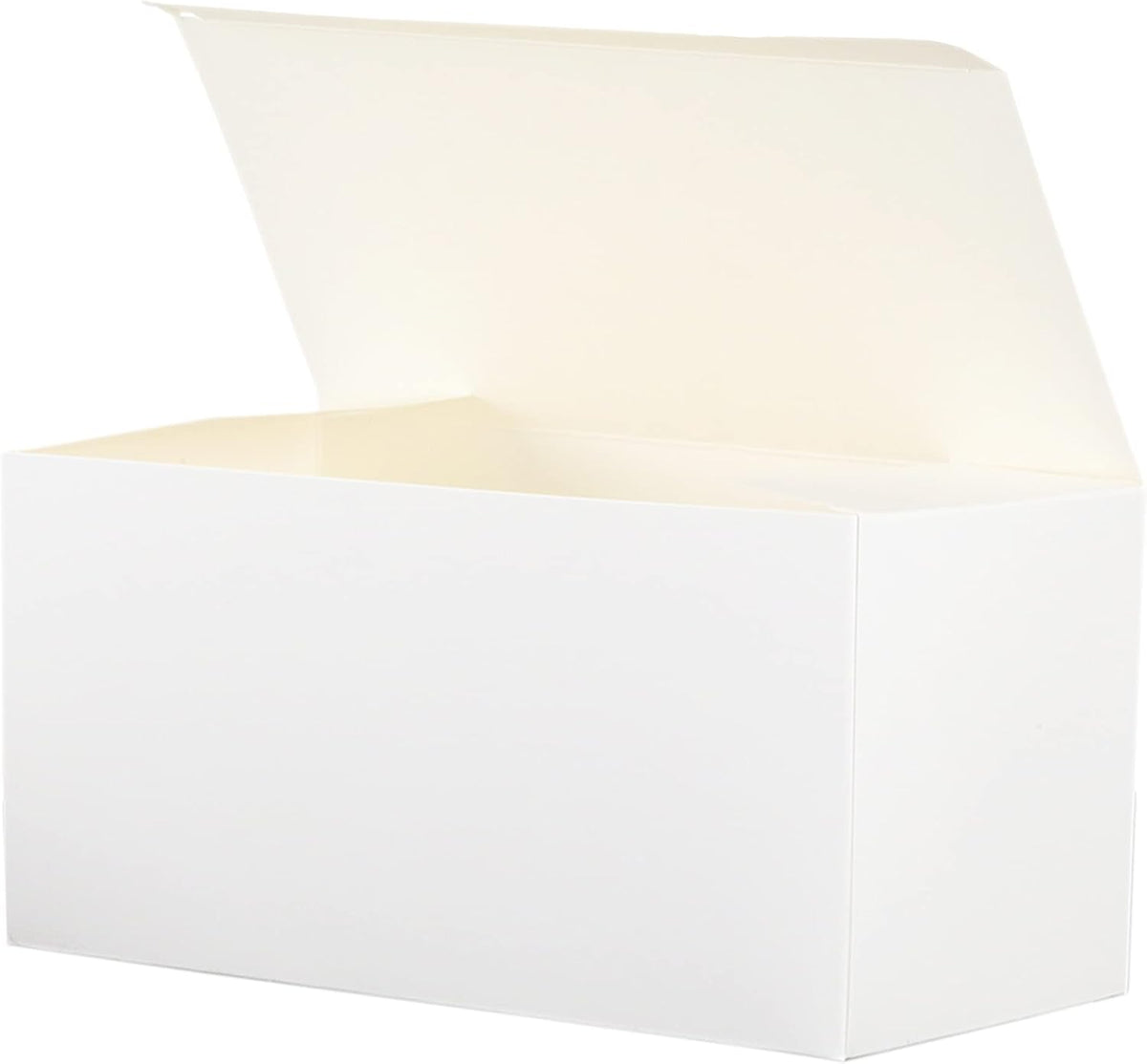 White Gift Boxes with Lids, 24 Pack, 9x4.5x4.5 IN