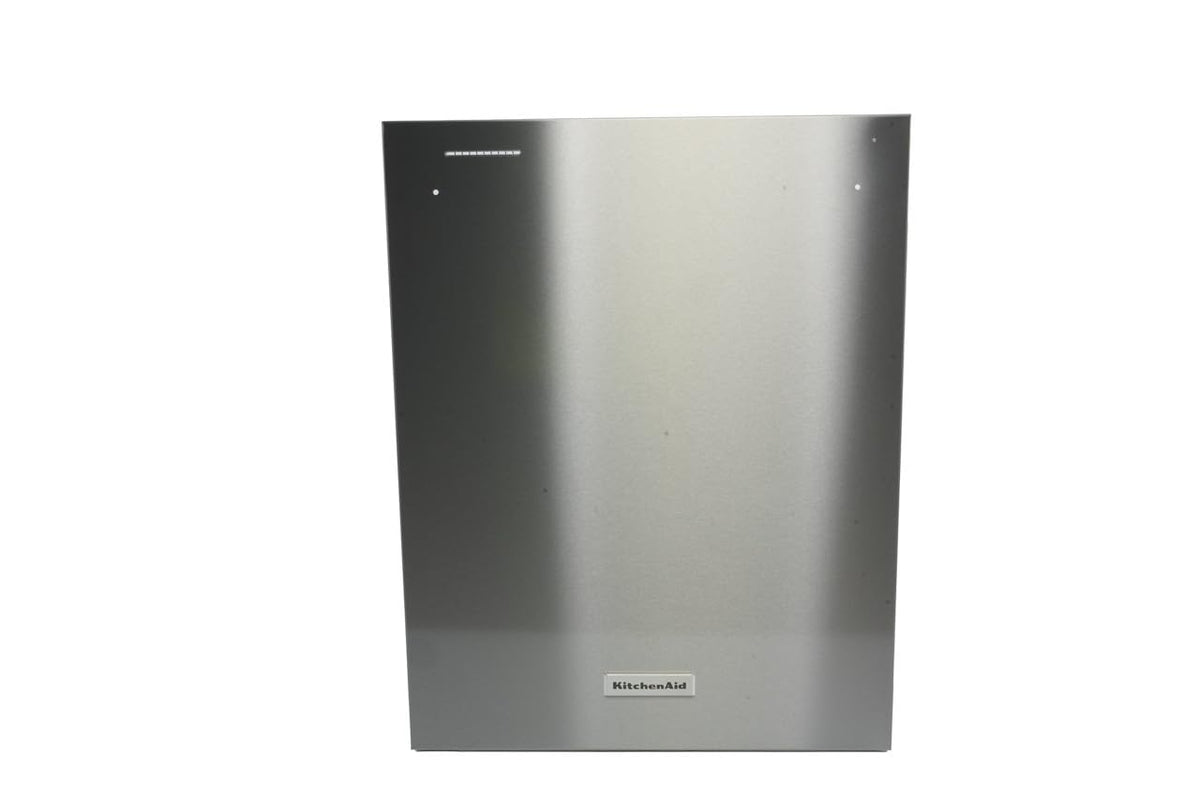 Whirlpool W11416371 OEM Dishwasher Door Outer Panel, Gray