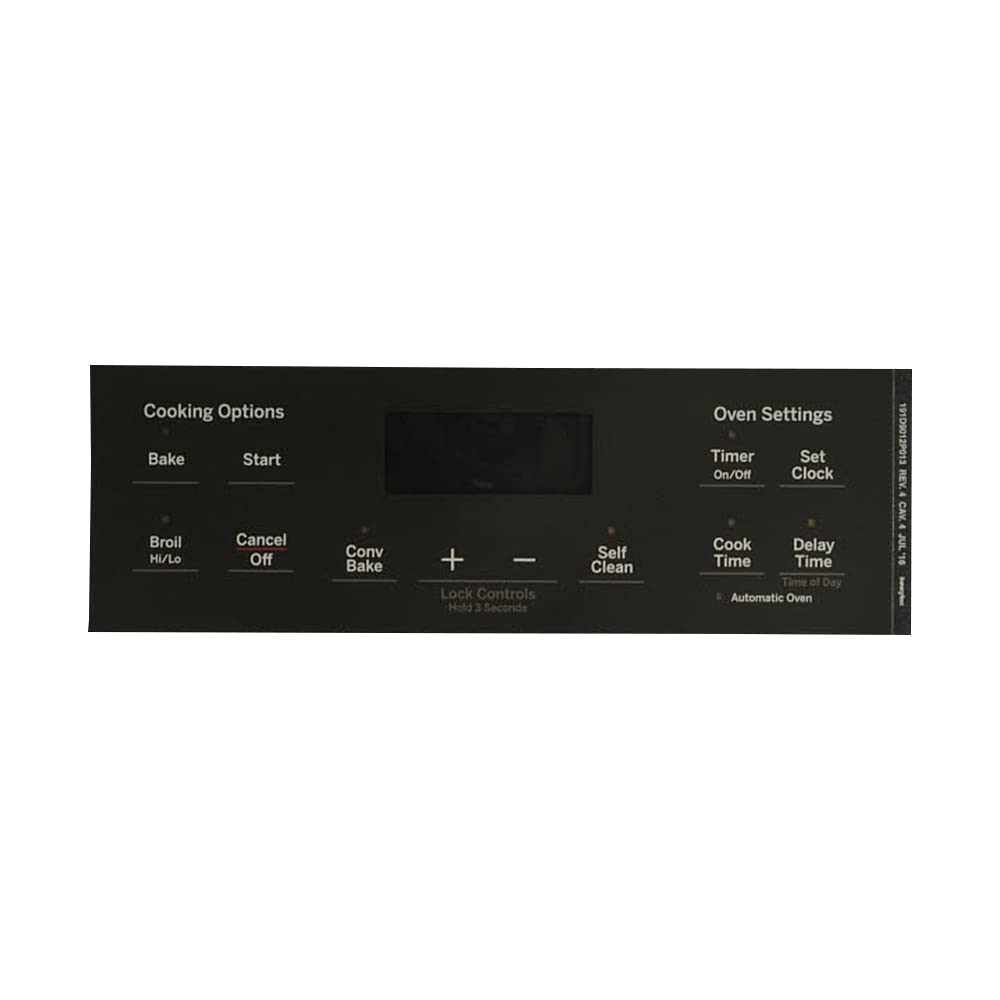 MaksPRO WB07X26740 Faceplate Graphics (Gy) fits Range