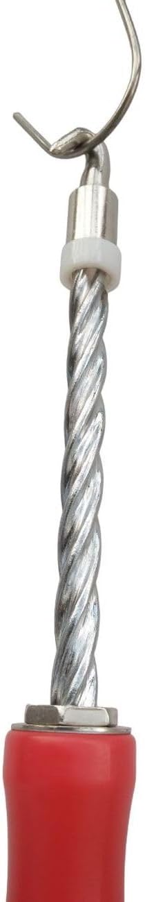 23-363 Heavy Duty Automatic Rebar Wire Twister Tool | Galvanized Steel |, Pull Tie Wire Twister with Ergonomic Rubber