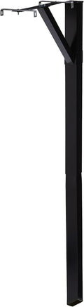 Drive-in Post Kit Galvanized Steel Mailbox Post, Compatibility Code A, B, SDPK00AM, Black | Heavy-duty post with a