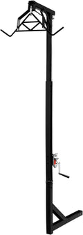 Truck Hitch Game Hunting Hoist, 600LB Big Game Hunting Deer Hoist Winch Lift Gambrel Complete Kit Hunting Safety