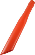 Vacuum Crevice Tool Universal Attachment Compatible with Hoses 1.5" Inside Diameter, 16" Long, Orange