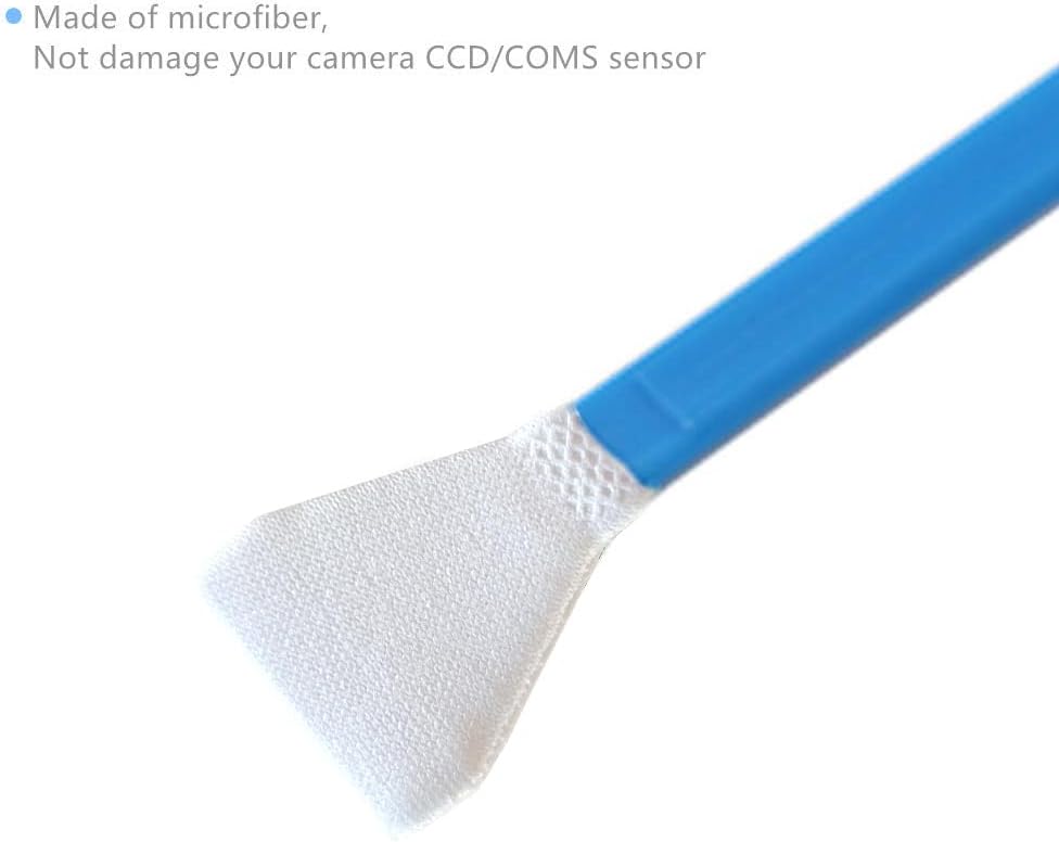 Dry APS-C Sensor Cleaning Swabs (CCD/CMOS), 20pcs 16mm DSLR or SLR Mirrorless Digital Camera Cleaning kit (No senrsor