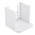 Bread r Machine, Bread Maker Slicing Machine for Cutting Even Every Time Daily Bread Cutting Set, ABS Material, White