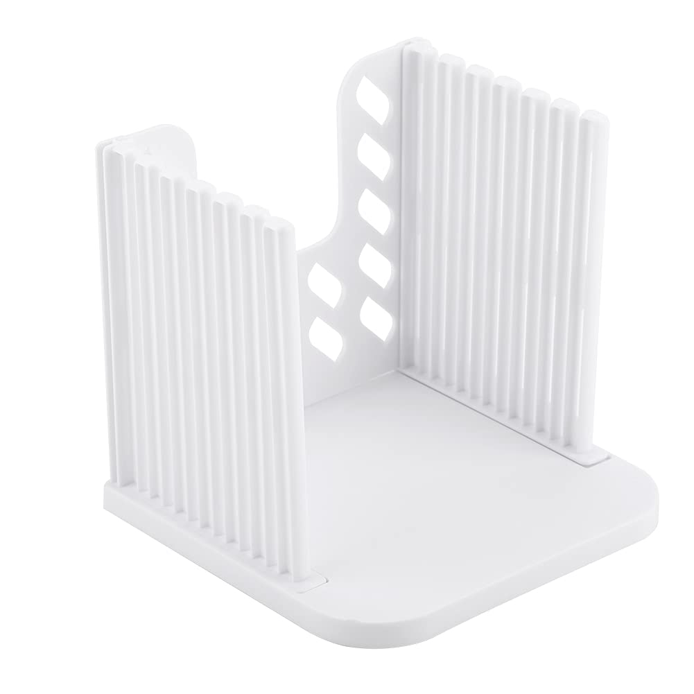 Bread r Machine, Bread Maker Slicing Machine for Cutting Even Every Time Daily Bread Cutting Set, ABS Material, White