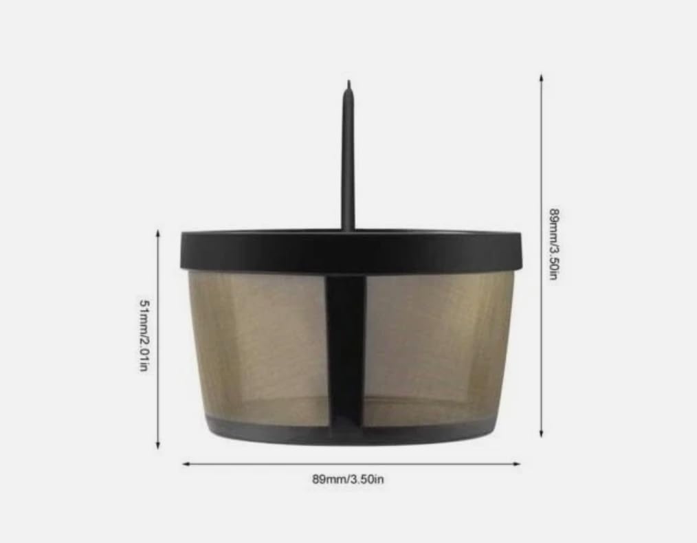 Reusable 4 Cup Basket Compatible with Mr. Coffee Machines, Replacement Coffee Filter