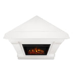Chateau 41" Corner Electric Fireplace with Mantel for Living Room or Bedroom, Replaceable Fireplace Insert Heater