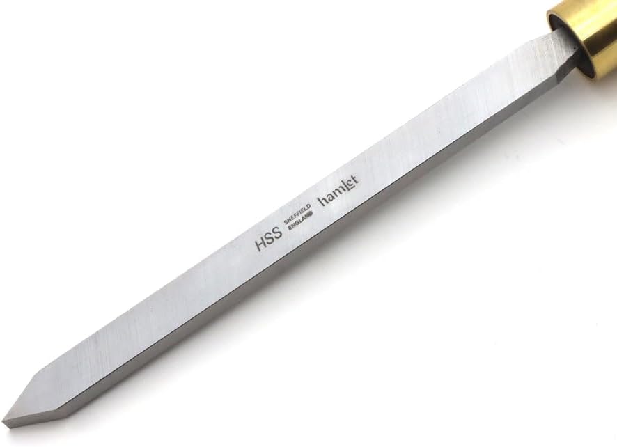 Thin Parting Tool (HCT090) by Henry Taylor, 1/2" Wide x 1/8" Thick Blade, M2 HSS, 16-1/4" Overall Length