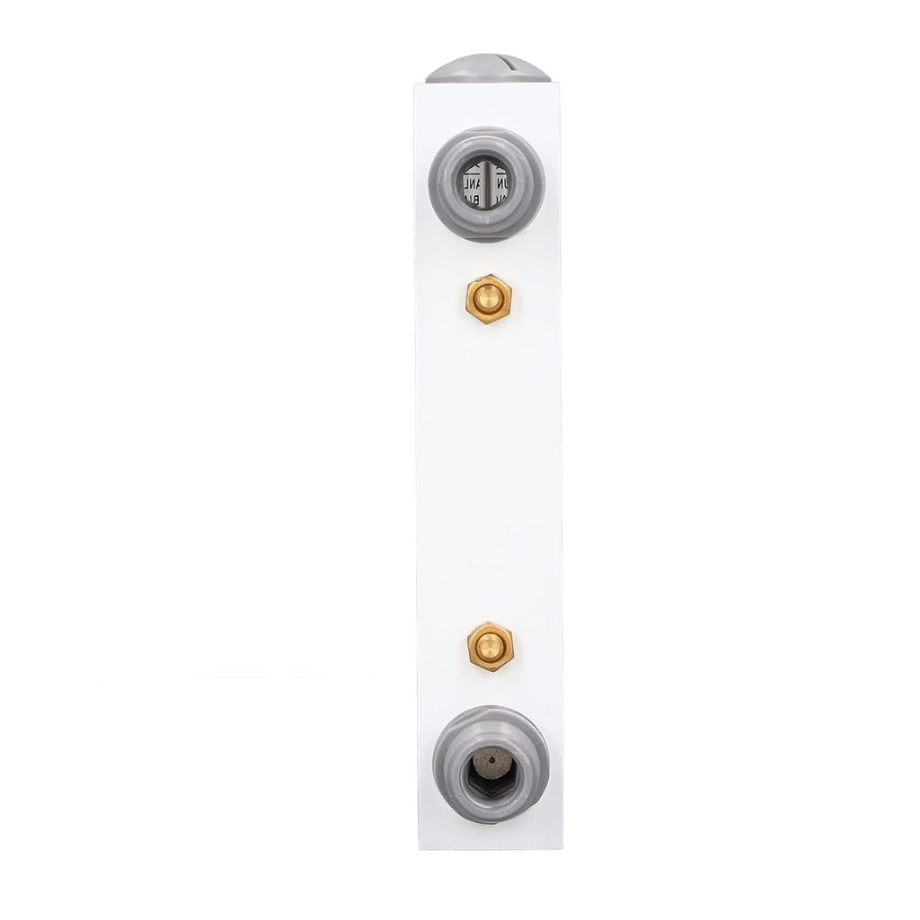 AUNMAS Water Flow Meter Panel Type Flowmeter, 0.2-2.0GPM 1-7LPM