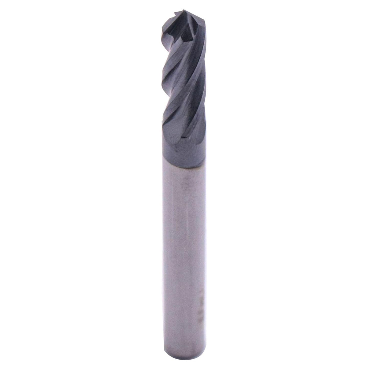 2Pcs 3/16" 4 Flute 90 Degree Solid Carbide Drill Mill - AlTiN Coated