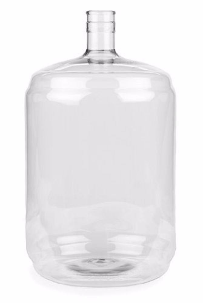 6 Gallon Carboy (PET) | Clear Plastic Fermenter & Fermentation Jar | Food Grade BPA-Free Wine Carboy 6 Gallon for