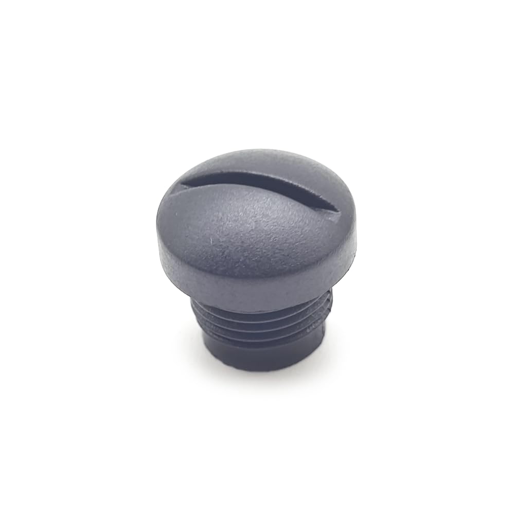 10 Pcs M12 Plastic Protective Cap, M12 Black Bolt Covers Screw Caps Assortment Kit for Panel-Mount Sockets