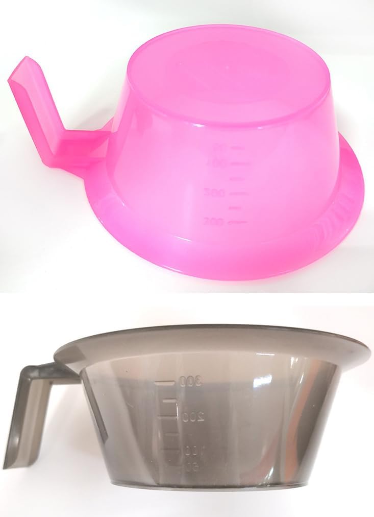 4 Pieces Hair Color Mixing Bowl Hair Color Bowl Hair Dye Bowl Applicator Bowl Plastic Color Mixing Tint Bowls Hair