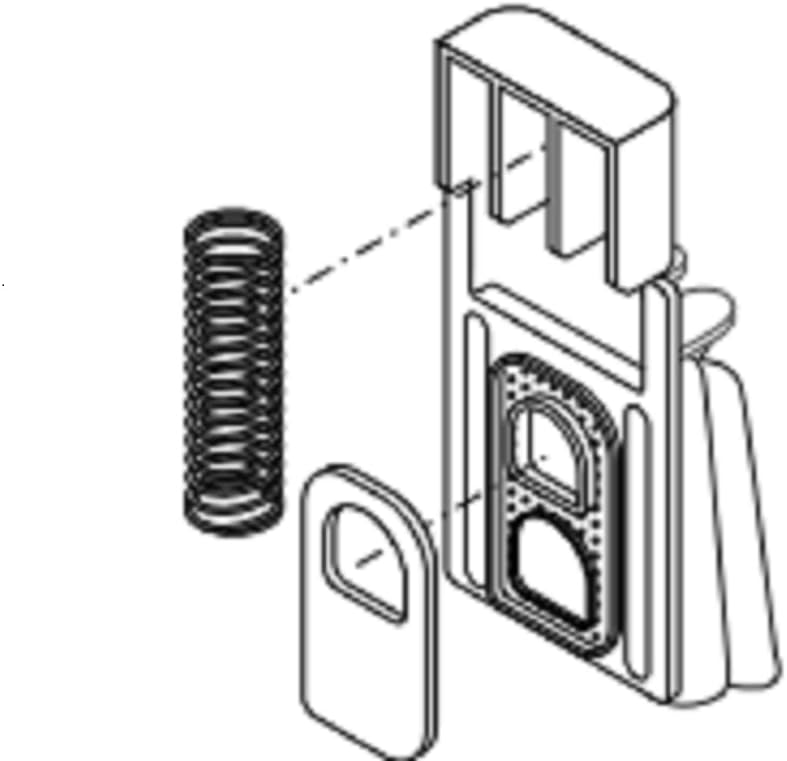 White Faucet Valve, Replaces BUNN 32191