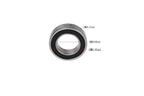 4-Pack 224212-2RS Double Rubber Sealed deep Groove Ball Bearings, 22MM x42MM x12MM, pre-Lubricated, Stable Performance, and Cost-Effective Ball Bearings