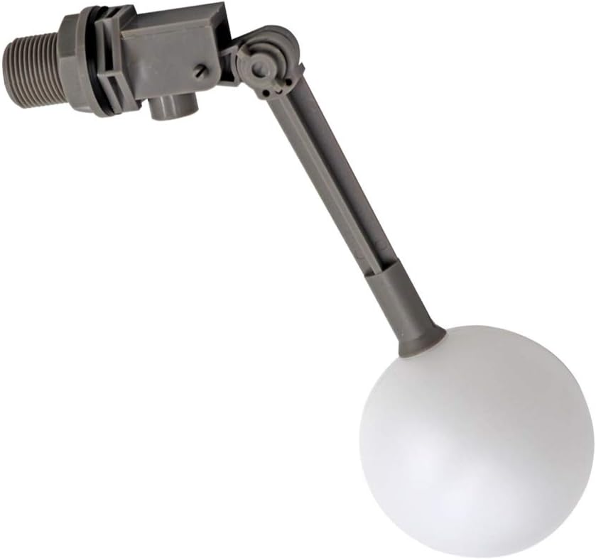 3/4 Float Valve for Water Tank Plastic Water Float Valve | Pool Auto Fill Float Valve, with Adjustable Arm