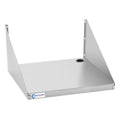 Stainless Steel Microwave Shelf 18"x24", Wall Mount Kitchen Shelf