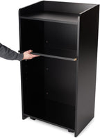 Black Hostess Stand