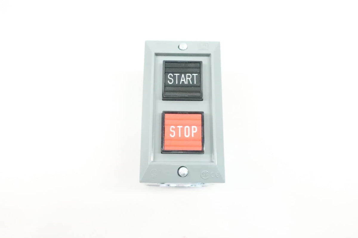 SQUARE D 9001BG201 Start/Stop PUSHBUTTON Station