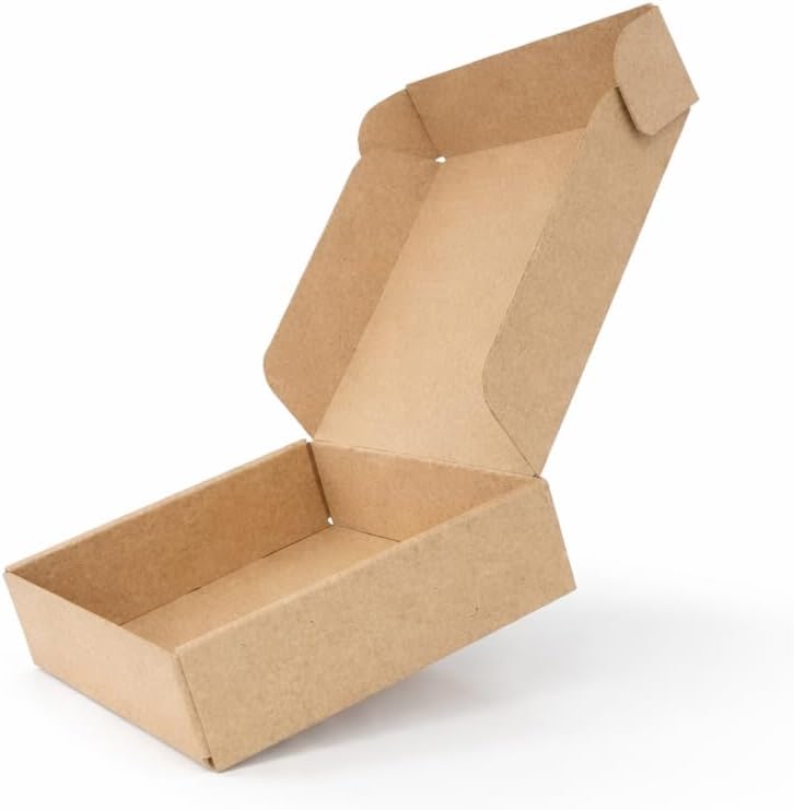 Corrugated Shipping Boxes 12x9x2Inches, 30Pack Kraft Cardboard Literature Mailers, Durable Small Business Mailing