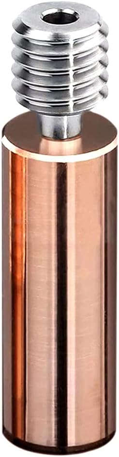 CR10 Bimetal Heatbreak Ender3 3D Printer Copper Titanium TC4 Throat Upgrade | All Metal, High Temperature for