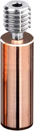 CR10 Bimetal Heatbreak Ender3 3D Printer Copper Titanium TC4 Throat Upgrade | All Metal, High Temperature for