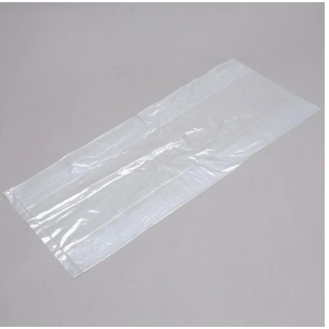 Group "Inteplast PB080418H 8 qt Capacity, 18"" Length x 8"" Width x 4"" Gusset, 1 Mil Thickness, Heavy Duty Food and