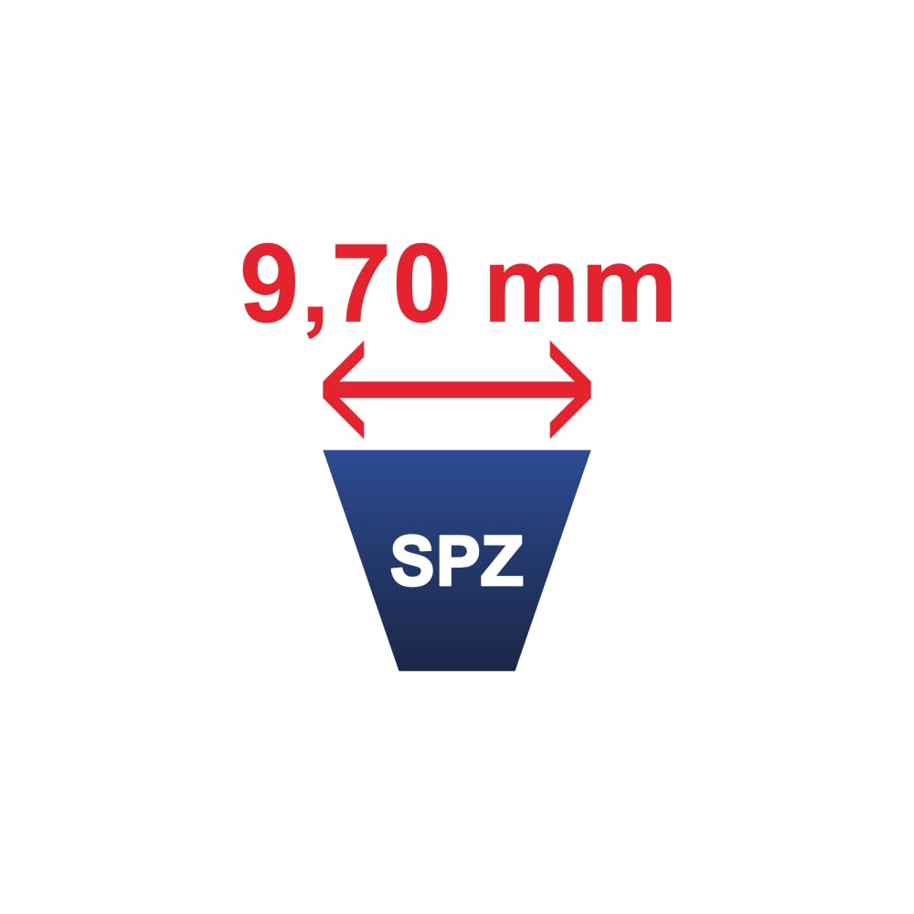 OPTIBELT 10158997 Narrow V-Belt SPZ / 762