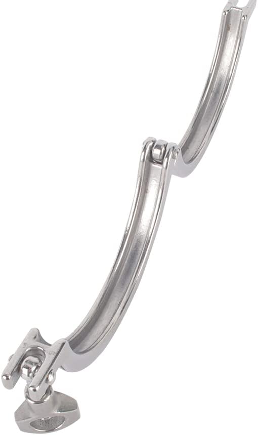 4" Sanitary Tri Clamp 304 Stainless Steel Clover Heavy Duty Pack of 1