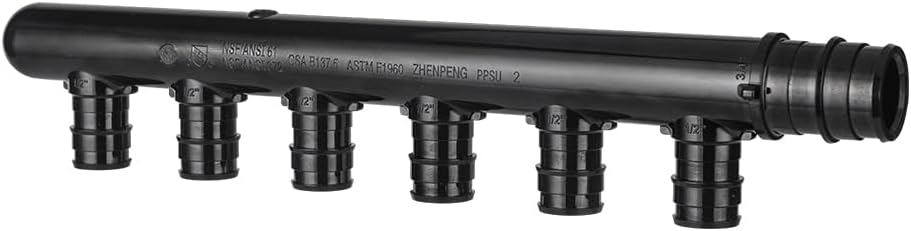 1Pcs EFIELD 6 Outlet Closed Pex-A Expansion Poly Manifold(PPSU1960096-1)