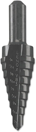 Lenox 30883-VB3 Vari-Bit 9 Size (1/4" to 3/4") Step Drill Bit with 3/8" Shank