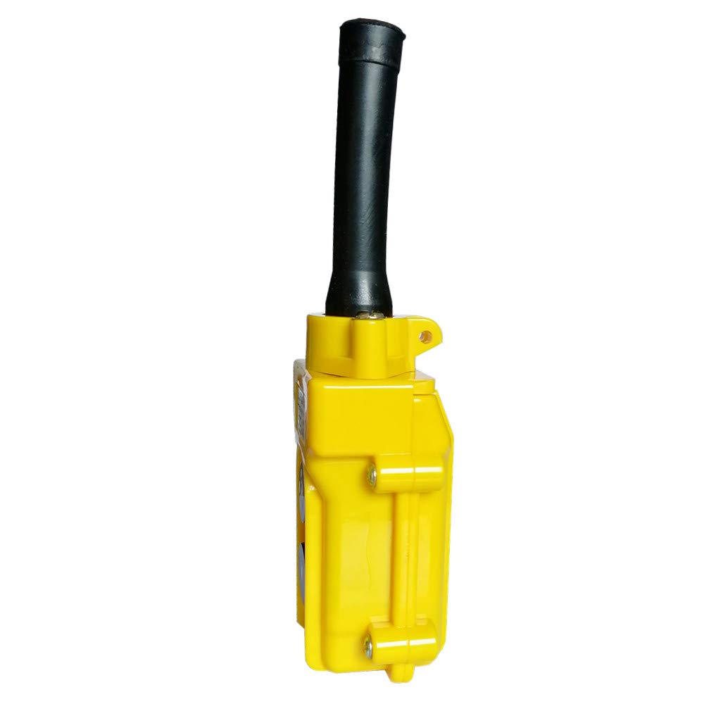 Hoist Crane Push Button Switch, Rainproof COB-61 Crane Pendant Control Station UP Down Hoist Push Button Switch