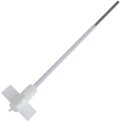 PTFE Coated Propeller Stirrer, 65mm Impeller, 350mm Shaft