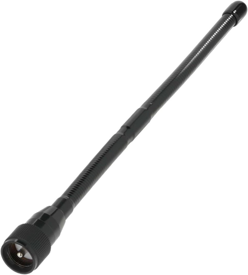 27MHz CB Radio Antenna Soft Whip 10.8Inch PL259 UHF Male Compatible with Cobra Midland Uniden President for Vehicle