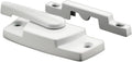 F 2768 Sash Lock, 2-1/4 In. Hole Centers, Fits Single and Double Hung Windows, Diecast, White (Single Pack)