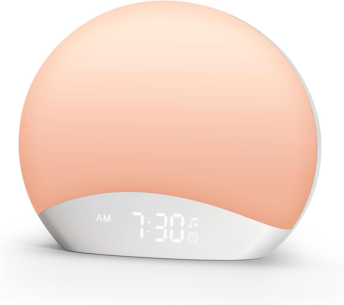 Sound Machine Sunrise Alarm Clock with Night Light for Bedrooms | 26 Nature Inspired Sleep Sounds, 0-100% Dimmable