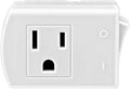 Leviton 15 Amp, 125-Volt AC 3-Wire Grounded Switch Tap with ON/OFF Button, 1470-W, White