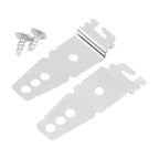 2pcs Dishwasher Mounting Bracket Kit, Iron, Quick Install