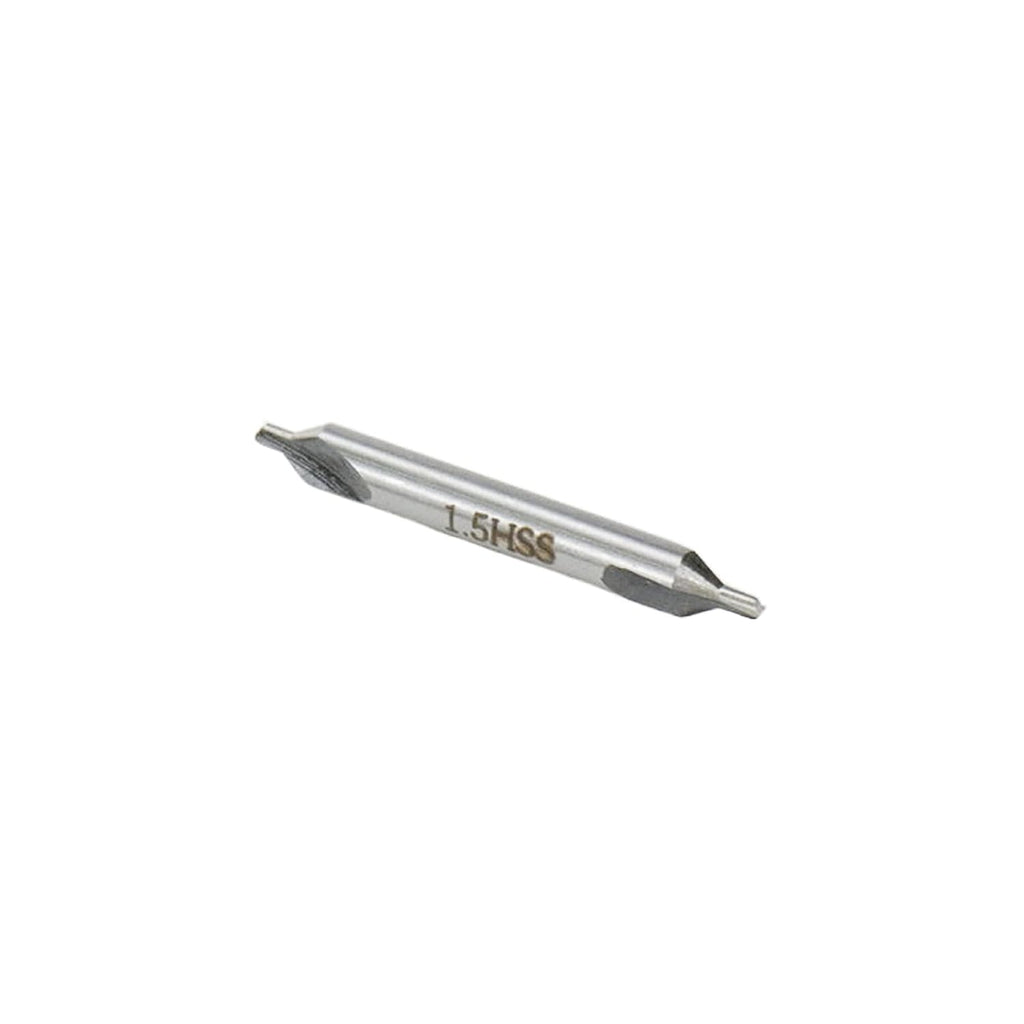 Center Bits Drill 1.5mm Tip Diameter HSS Center Spotting Drill Bit Countersink Tools for Lathe Metalworking -10pcs
