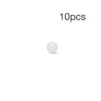 elephrun 8mm 10pcs PP (Polypropylene) Solid Plastic Bearing Balls
