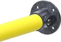 Safety Rail Co. Modular Galvanized Pipe Fitting System - Flange - for 1-1/2in Pipes