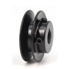 AK25 Single Groove Web Sheaves,2.5" OD 5/8" Bore V-Belt Sheave Cast Iron for V-Belt (5/8"Bore-2.5"OD, 1 Groove)