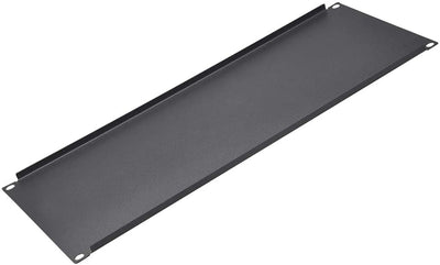 XYWHPGV Pack of 2 4U Blank Rack Mount Panel Server Network Racks Housing Spacer 19 Inch 1.2 Thickness (07e3c dab63
