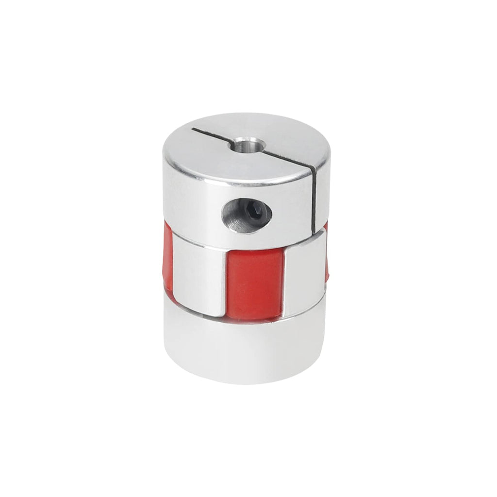 Fielect Shaft Coupling 5mm to 5mm Bore L34x25D Flexible Coupler Joint for Servo Stepped Motor