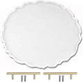 13 inches Large Silicone Tray Mold, Big Geode Silicone Mold for Resin, Irregular Shaped Round Resin Geode Tray Molds