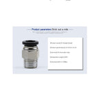 1PCS Pneumatic quick connector,PC8-02