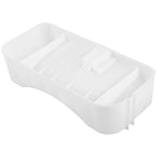 Plastic Refrigerator White Tray Replacement Drip Compressor 9.25 Inch