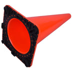 Orange PVC Traffic Cone: 28" High, Orange 14" Base Width, 7 Lb Weight